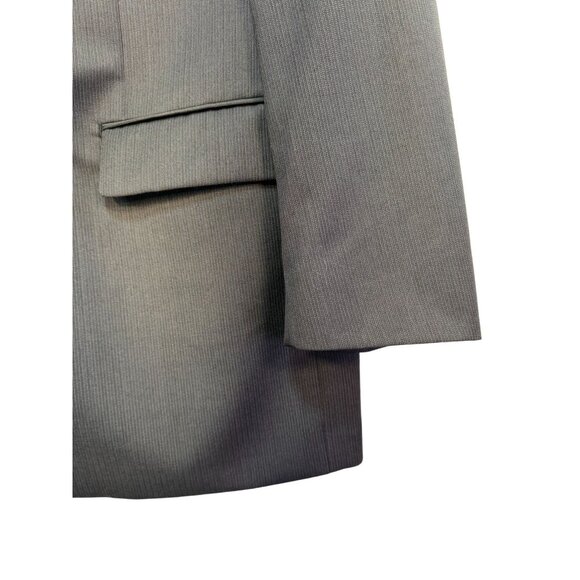 Lauren Ralph Lauren Mens Wool Blazer 42R Grey Pockets & Buttons - Picture 2 of 11